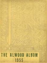 1955 Alwood High School Yearbook from Woodhull, Illinois cover image