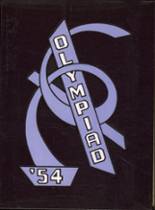 1954 Olympia High School-W.W. Miller High School Yearbook from Olympia, Washington cover image