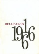 Belleville Township High School 1966 yearbook cover photo