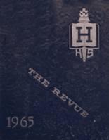 Henderson City High School 1965 yearbook cover photo