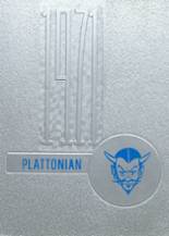 Plattsmouth High School 1971 yearbook cover photo