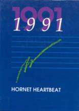 Harvey High School 1991 yearbook cover photo