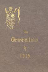 1918 Grinnell Community High School Yearbook from Grinnell, Iowa cover image
