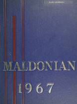 1967 Malden High School Yearbook from Malden, Massachusetts cover image