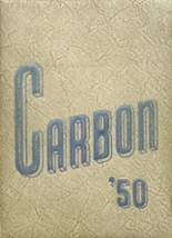 Carbon High School 1950 yearbook cover photo
