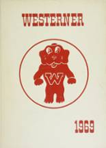 Western High School 1969 yearbook cover photo