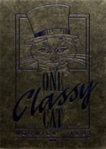 North High School 1991 yearbook cover photo