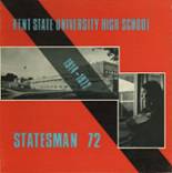 Kent State University (High School Program) 1972 yearbook cover photo