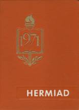 1971 Plainfield High School Yearbook from Central village, Connecticut cover image