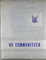 Community High School 1960 yearbook cover photo