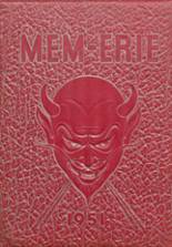 Erie High School 1951 yearbook cover photo