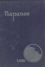 Napa High School 1935 yearbook cover photo