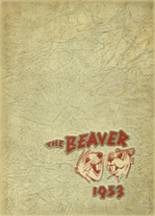 Beaver High School 1953 yearbook cover photo
