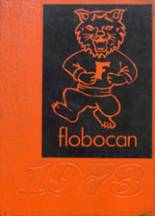 Florence High School 1973 yearbook cover photo