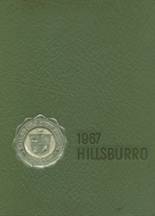 Hillsboro High School 1967 yearbook cover photo