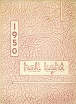 Hall High & Vocational School 1950 yearbook cover photo