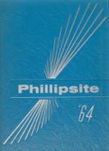 Wendell Phillips High School 1964 yearbook cover photo