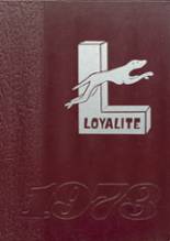 Loyal High School 1973 yearbook cover photo