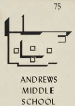 Andrews High School 1975 yearbook cover photo