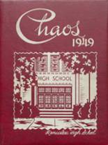 Rensselaer High Schoool 1949 yearbook cover photo