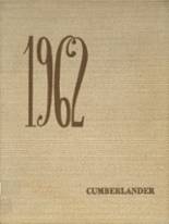 Cumberland Township High School 1962 yearbook cover photo