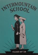 1959 Intermountain Indian High School Yearbook from Brigham city, Utah cover image