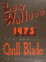 Lew Wallace High School 1975 yearbook cover photo