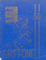 Griffith Institute High School 1950 yearbook cover photo