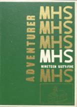 Mass High School 1965 yearbook cover photo