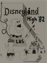 Lind High School 1982 yearbook cover photo