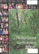 Rio High School 2009 yearbook cover photo
