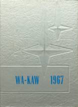 Wamego High School 1967 yearbook cover photo