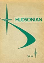 Hudson High School 1962 yearbook cover photo