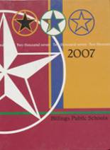 Billings High School 2007 yearbook cover photo