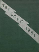 Richmond Community High School 1951 yearbook cover photo