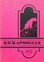 Kickapoo High School 1973 yearbook cover photo