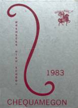1983 Washburn High School Yearbook from Washburn, Wisconsin cover image