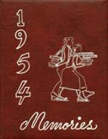 Moundridge High School 1954 yearbook cover photo