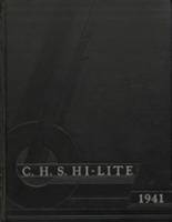 Coulterville High School 1941 yearbook cover photo