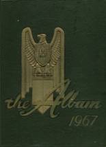 Adams High School 1967 yearbook cover photo