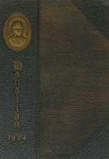 1934 Handley High School Yearbook from Winchester, Virginia cover image