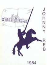 South High School 1984 yearbook cover photo