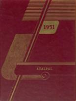 La Plata R-II High School 1951 yearbook cover photo