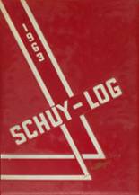 Schuyler High School 1963 yearbook cover photo