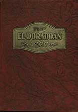 El Dorado High School 1927 yearbook cover photo
