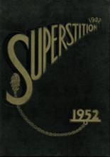 Mesa High School 1952 yearbook cover photo