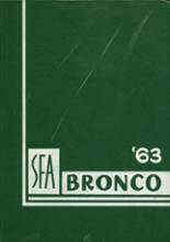 Stephen F. Austin High School 1963 yearbook cover photo