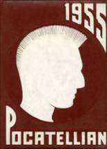 Pocatello High School 1955 yearbook cover photo