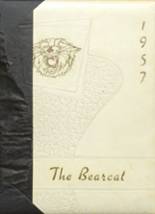 Hobart High School 1957 yearbook cover photo