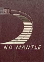 1966 Notre Dame High School Yearbook from Mitchell, South Dakota cover image